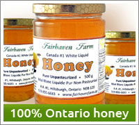 Buy 100% Ontario honey